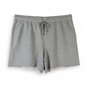 Plus Size Sonoma Goods For Life Heather Gray Cutoff Bermuda Sweat Shorts Active